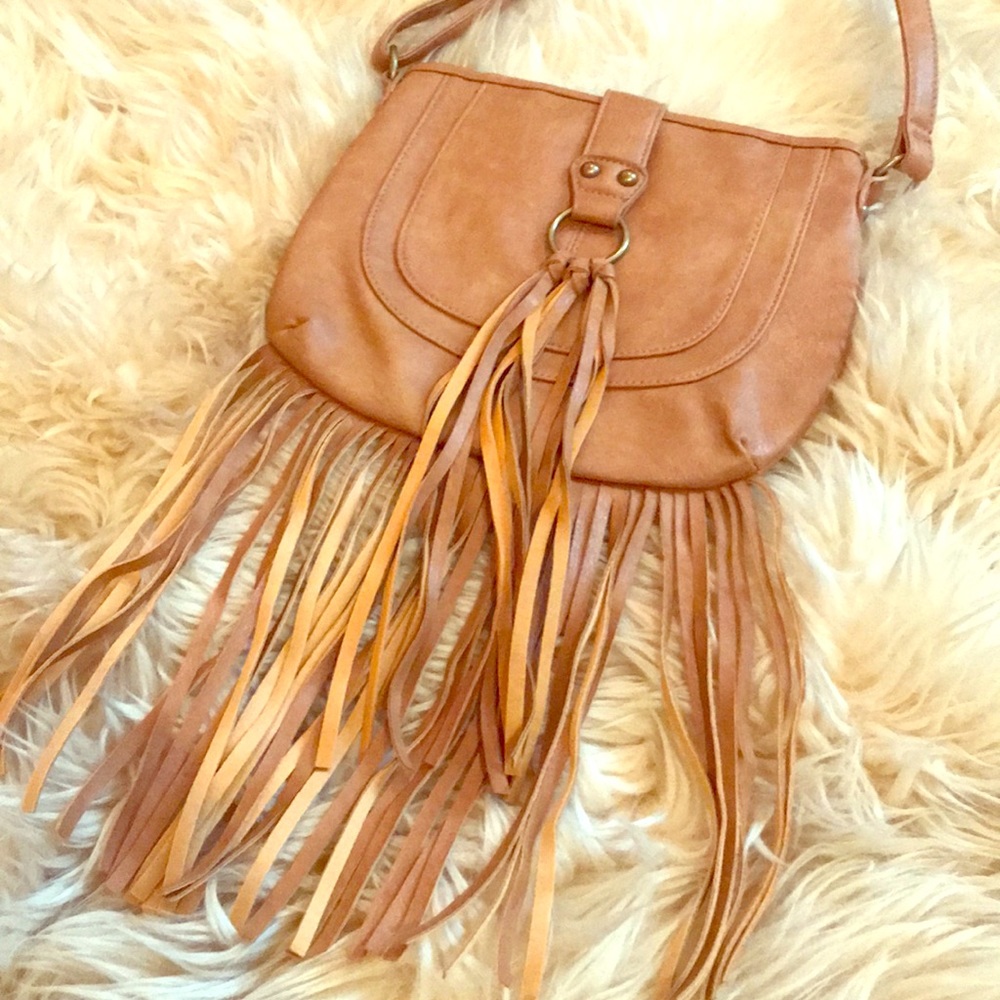 Boho Style Faux Leather Purse!